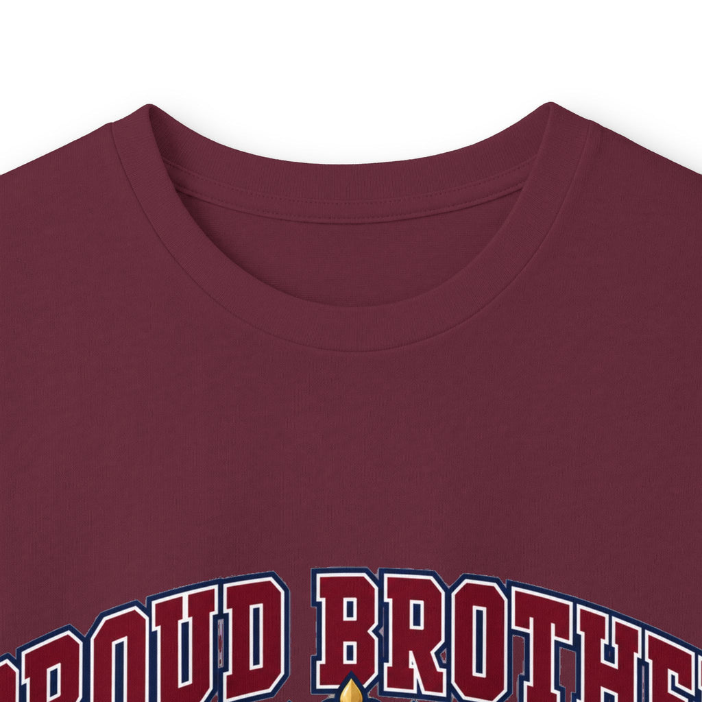 Proud Brother Long Sleeve Tee — "Proud Brother of a Royal Sweetheart" Crest Design