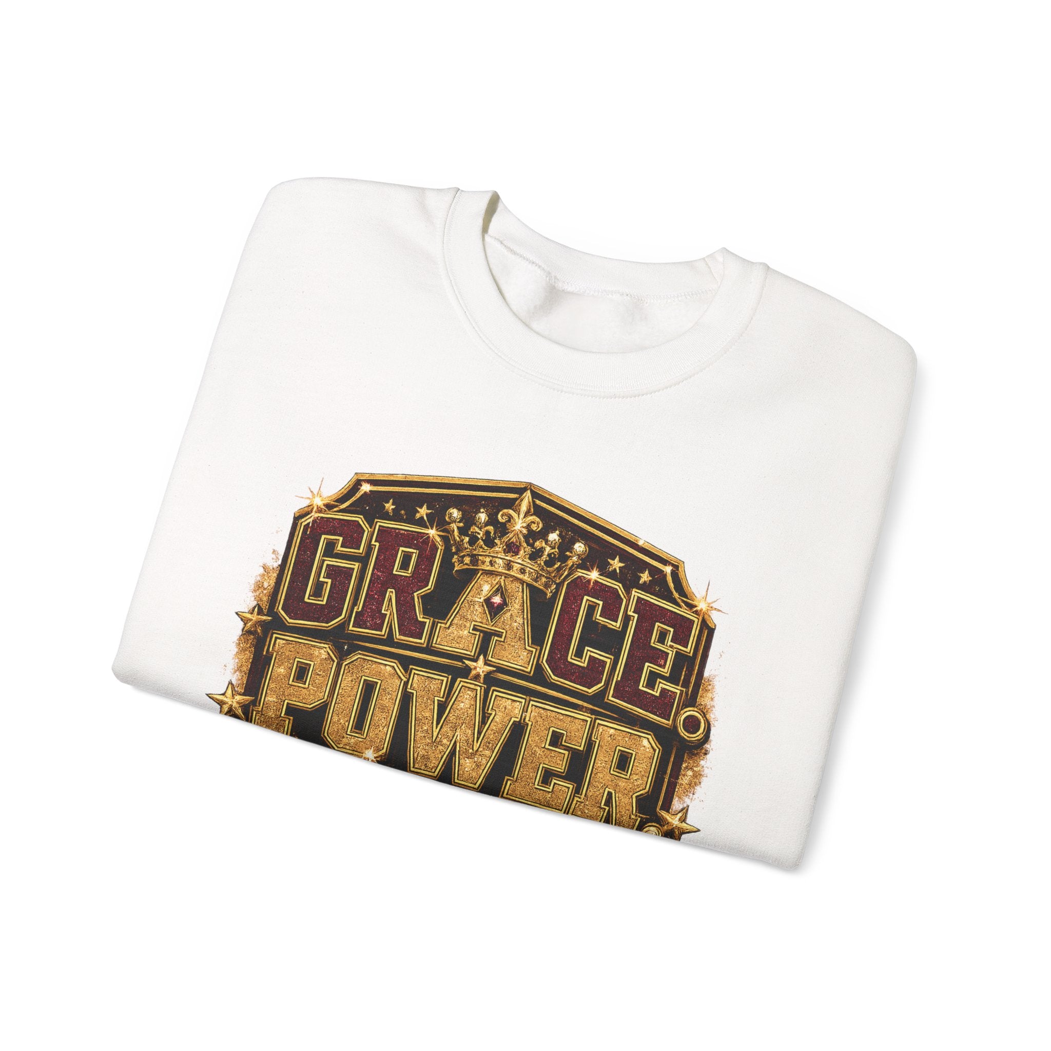 Grace Power Pride Crewneck Sweatshirt — Royal Steelband Tribute