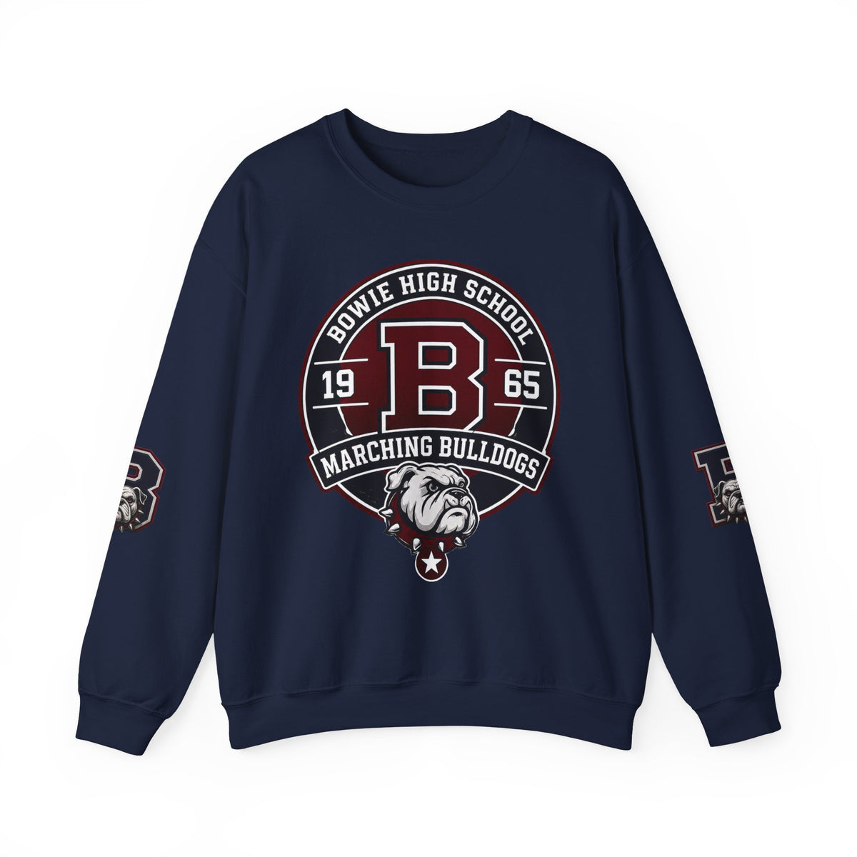 Bowie Marching Bulldogs Crew Neck Sweatshirt