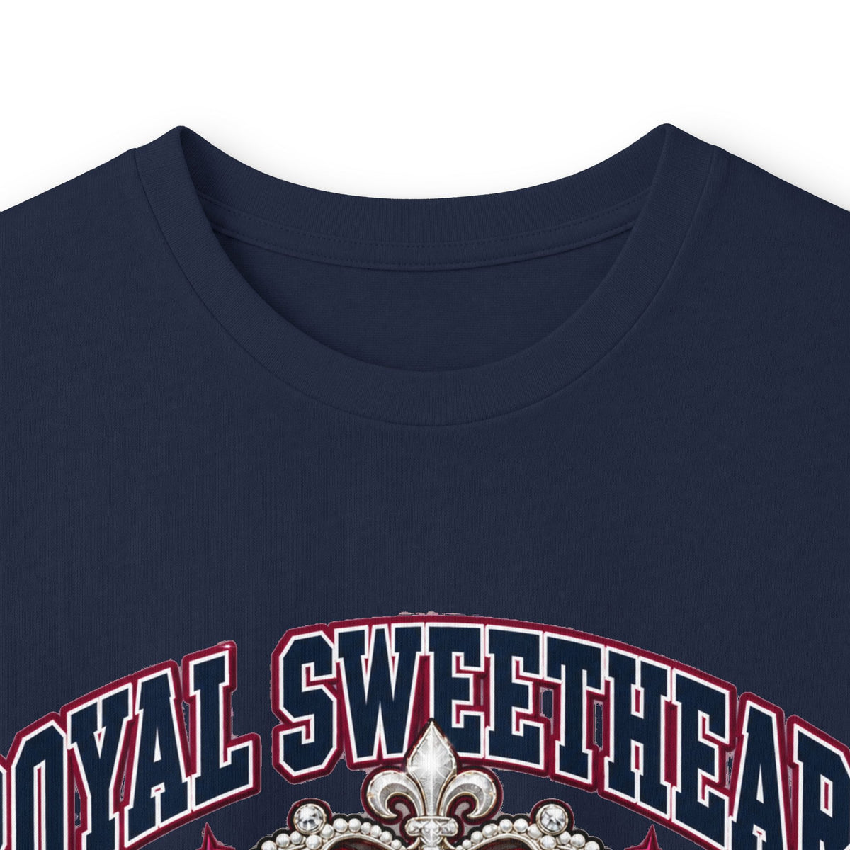 Senior 2021 "Royal Sweetheart" Long Sleeve Tee — Crown Secured Graduation Shirt