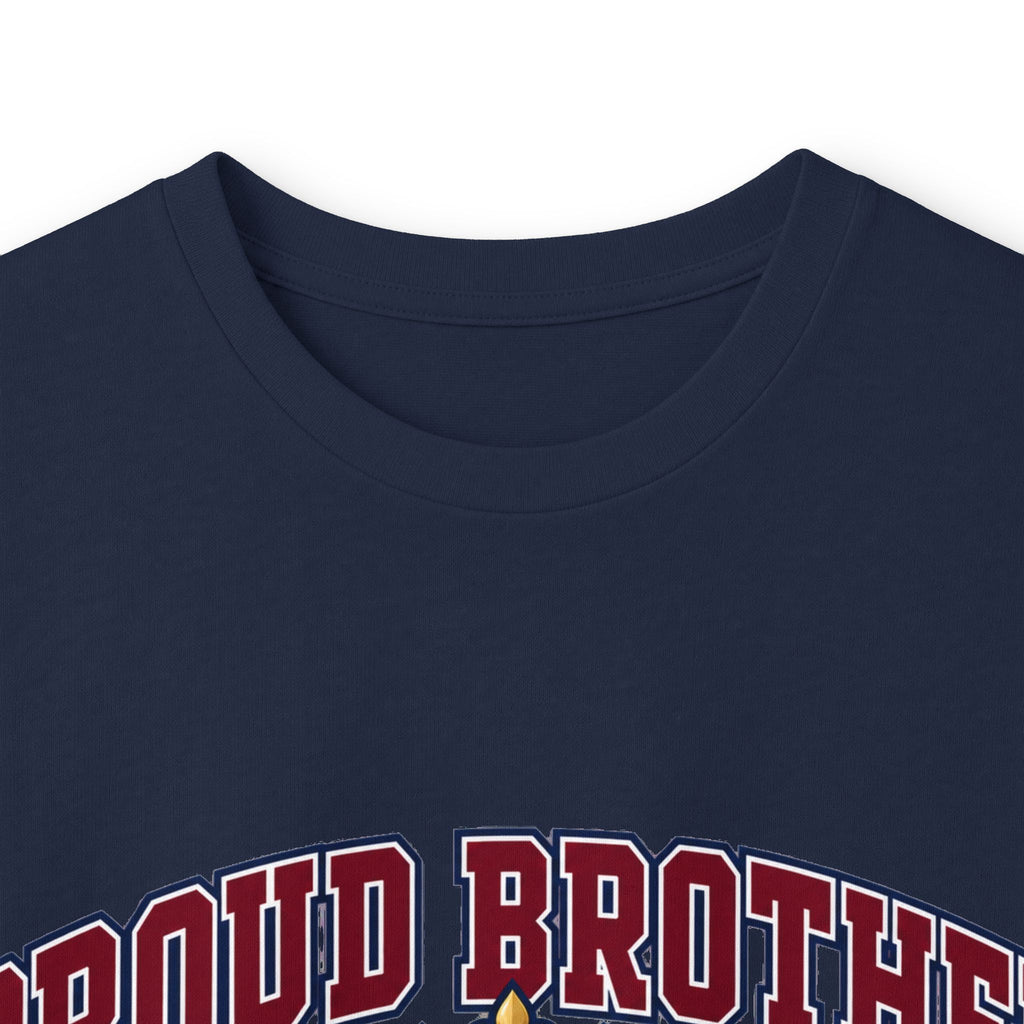 Proud Brother Long Sleeve Tee — "Proud Brother of a Royal Sweetheart" Crest Design