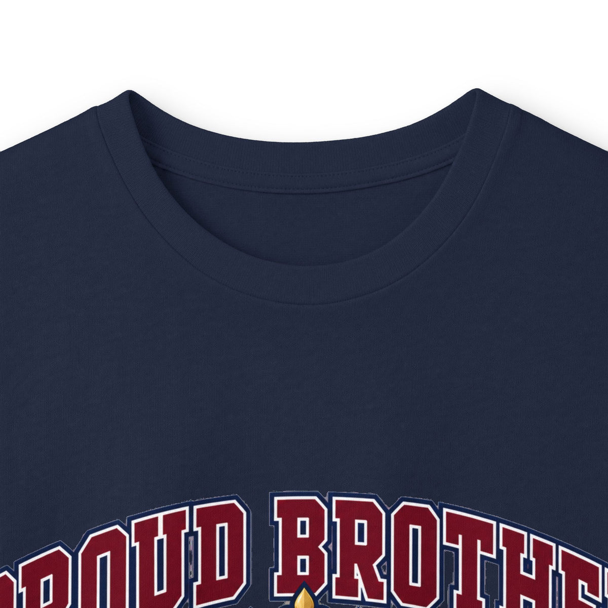 Proud Brother Long Sleeve Tee — "Proud Brother of a Royal Sweetheart" Crest Design