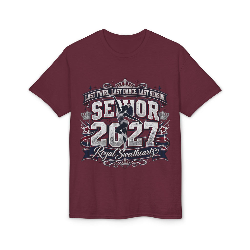 Senior 2027 Royal Sweethearts Twirl Dance T-Shirt
