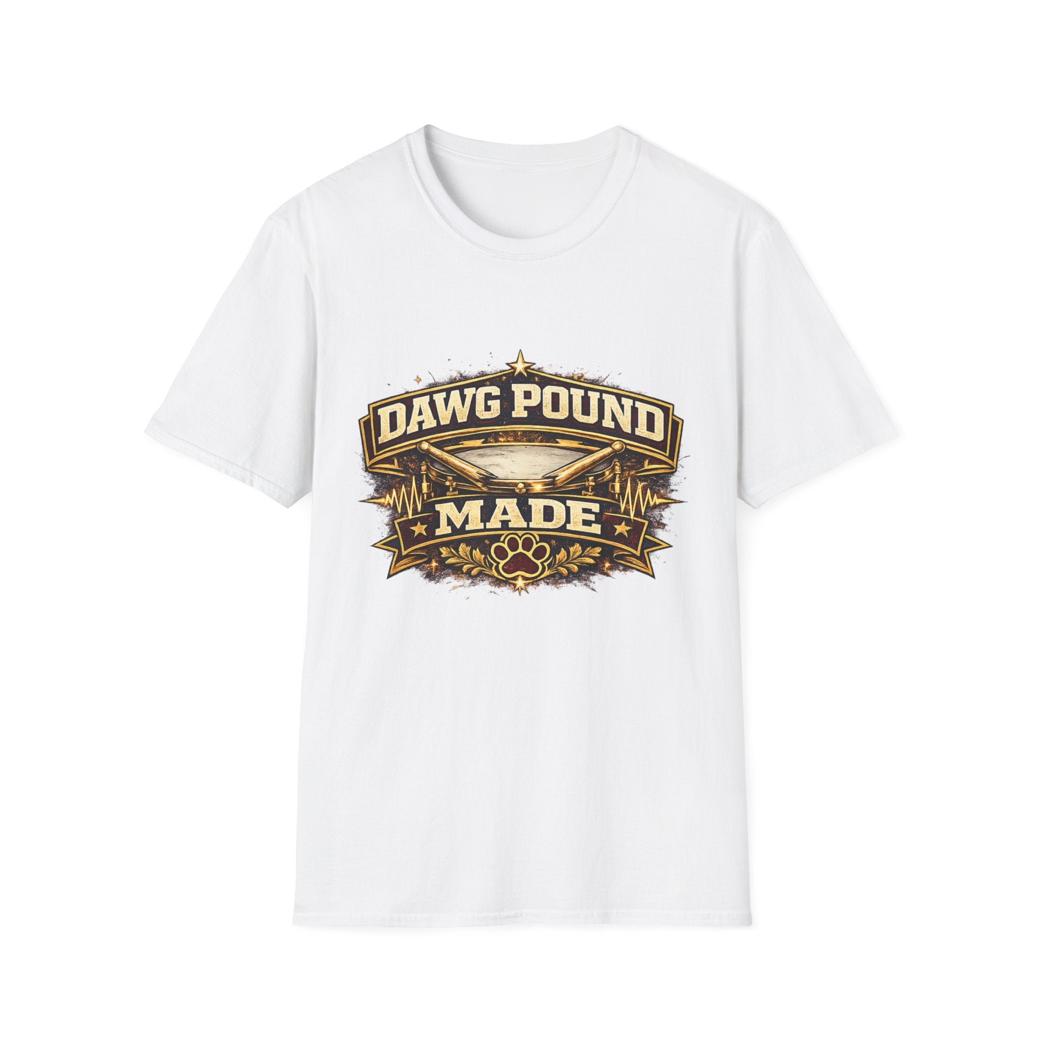 Dawg Pound Made T-Shirt — Vintage Football Fan Tee