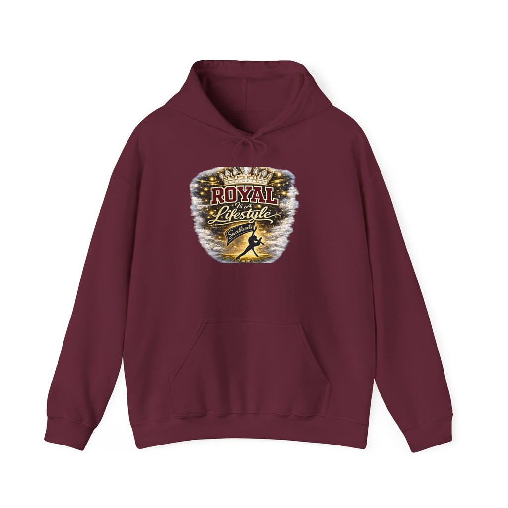 Royal Lifestyle Hoodie - Crown Graphic Pullover for Regal Streetwear