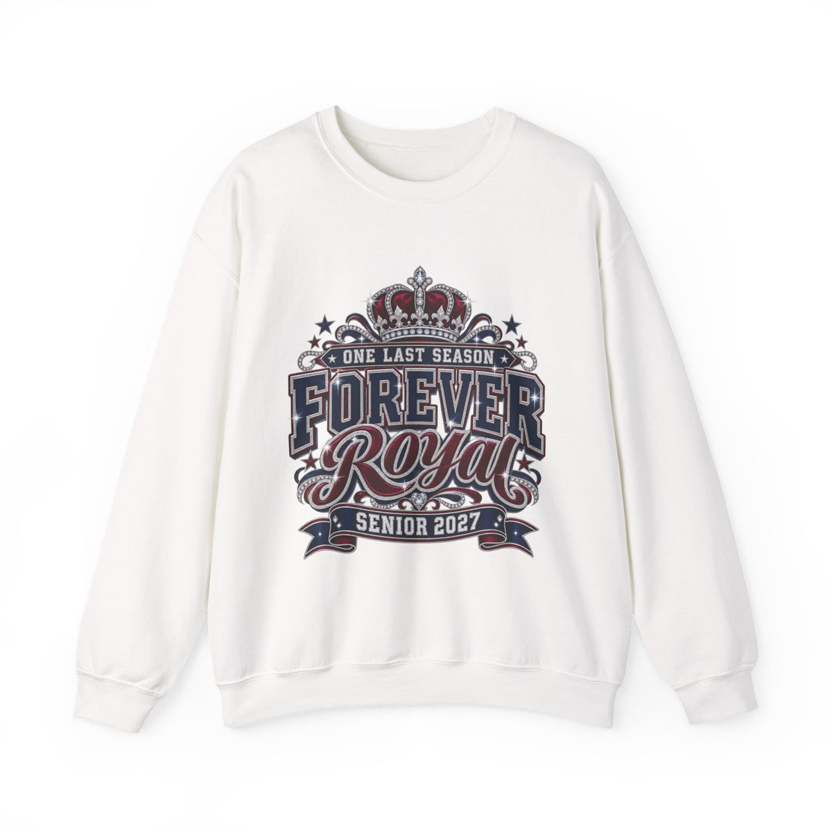 Forever Royal Senior 2027 Crewneck Sweatshirt
