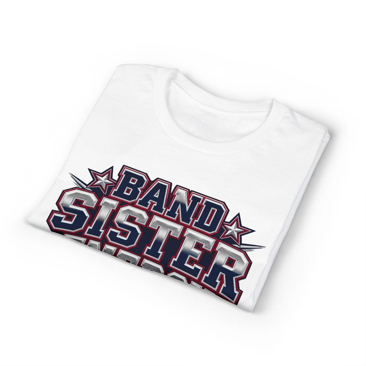 Band Sister Energy T-Shirt — "All Heart, All Hype" Marching Band Tee