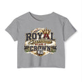 Royal Excellence Crop Top — "Royal Excellence Wears a Crown" Festival Tee