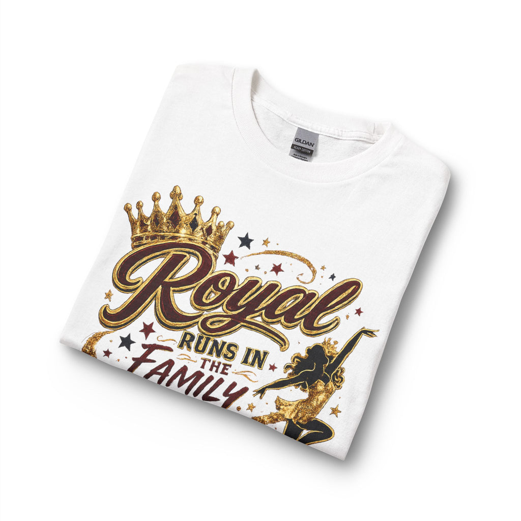 Mom T-Shirt – "Royal Runs in the Family" Long Sleeve Mother’s Day Tee