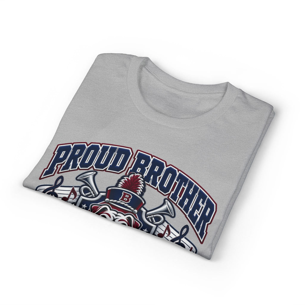 Proud Brother Marching Bulldog T-Shirt — Bowie Band Support Tee
