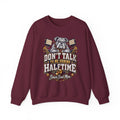 Halftime Band Mom Sweatshirt – “Don’t Talk to Me During Halftime” Bulldog Design