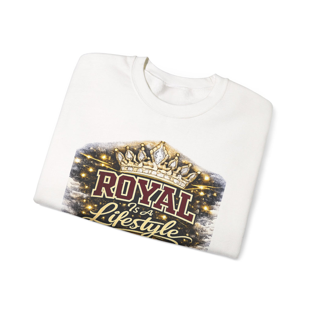 Royal Lifestyle Sweatshirt — Crown Graphic Crewneck