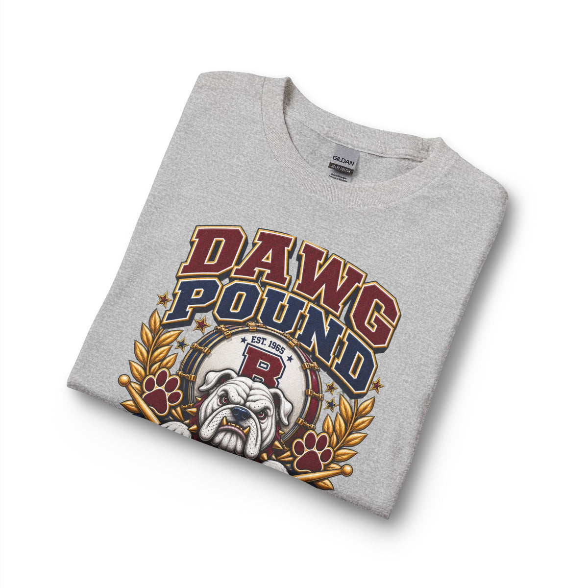 Dawg Pound Grandpa Long Sleeve Tee – Vintage Football Bulldog Design