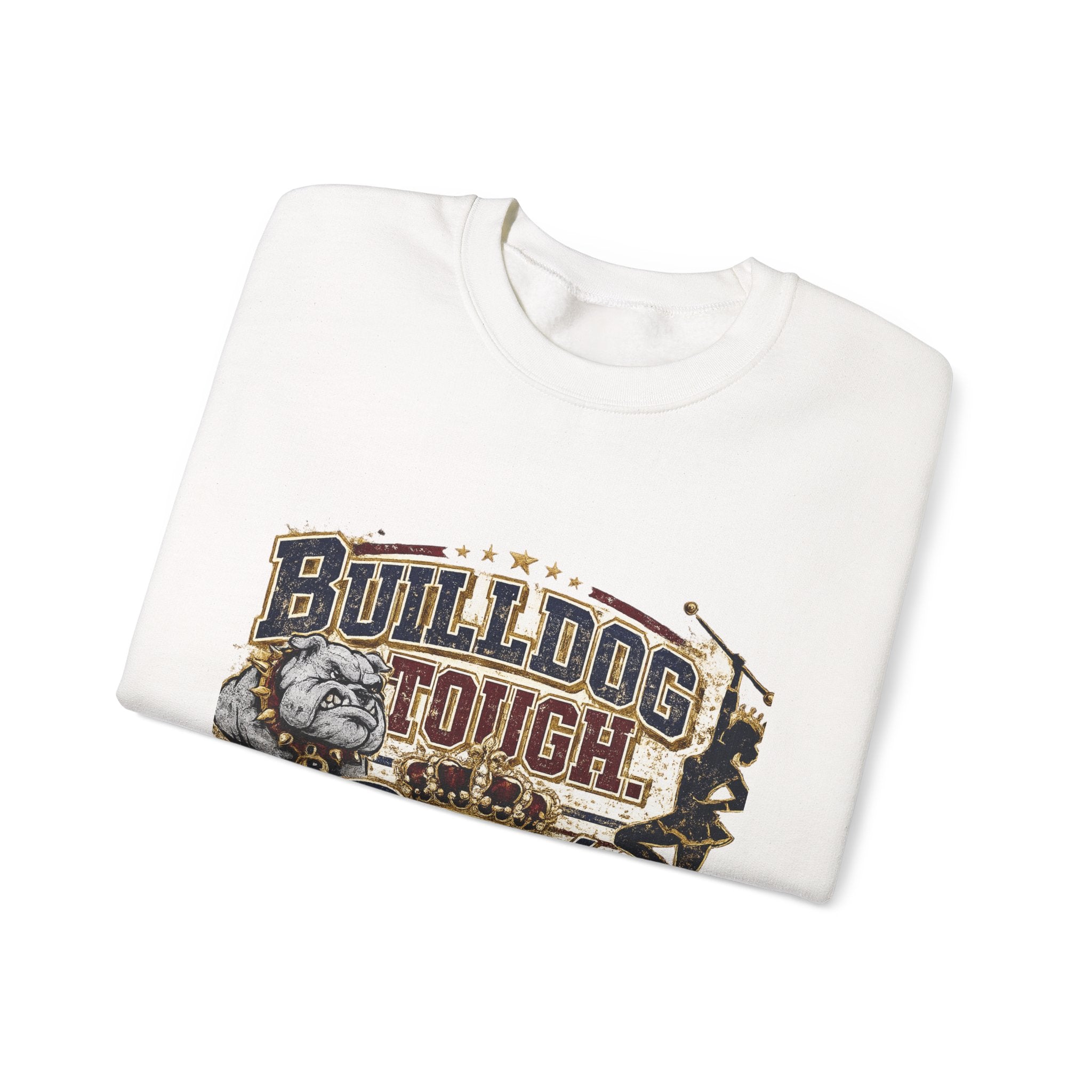 Bulldog Tough "Royal Sweet" Crewneck Sweatshirt