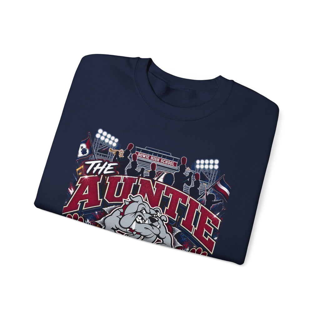 The Auntie Section Sweatshirt - "Hits Different" Retro Bulldog Crewneck