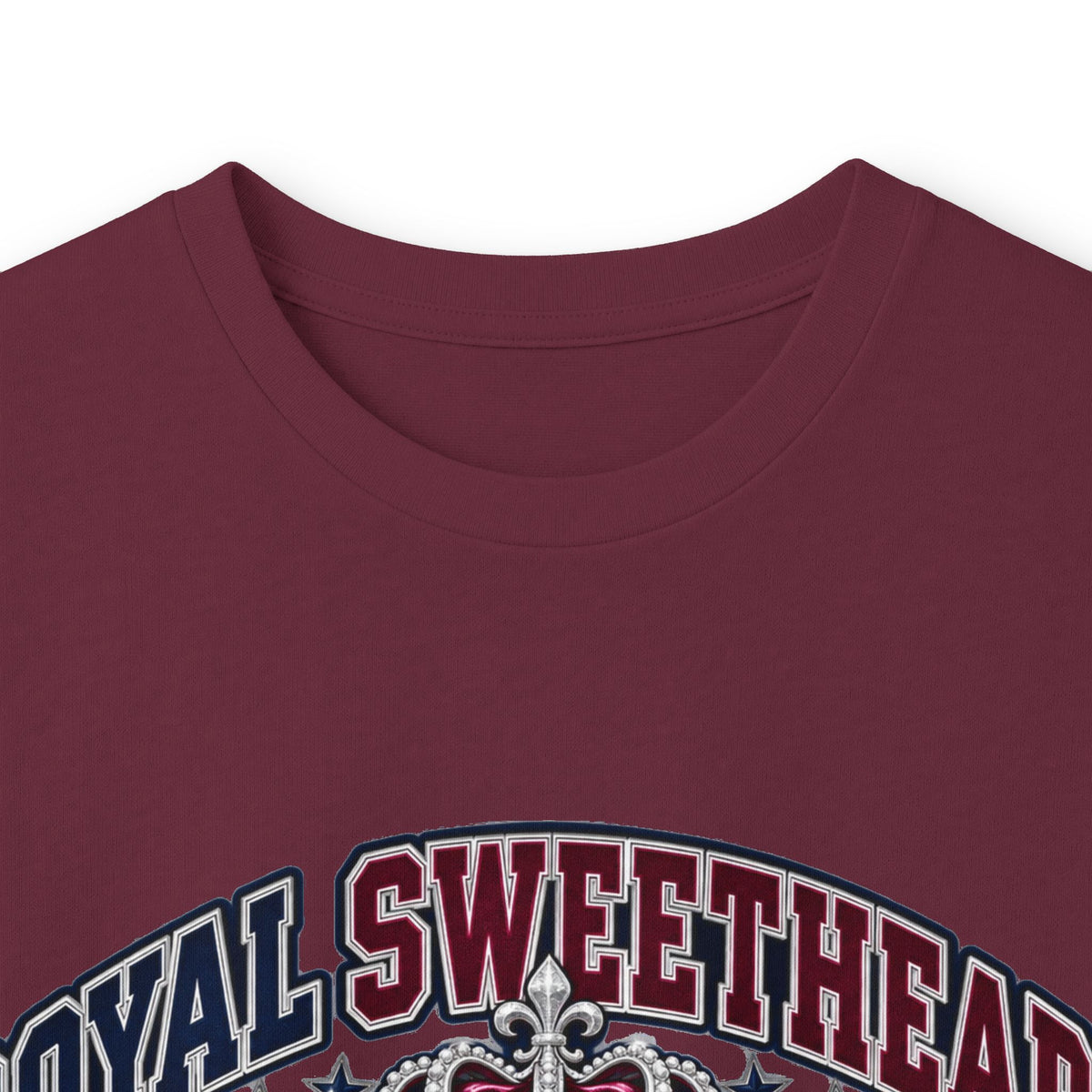 Senior Mom 2027 Long Sleeve Tee — Royal Sweetheart, 'Her Last Season, My Pride'