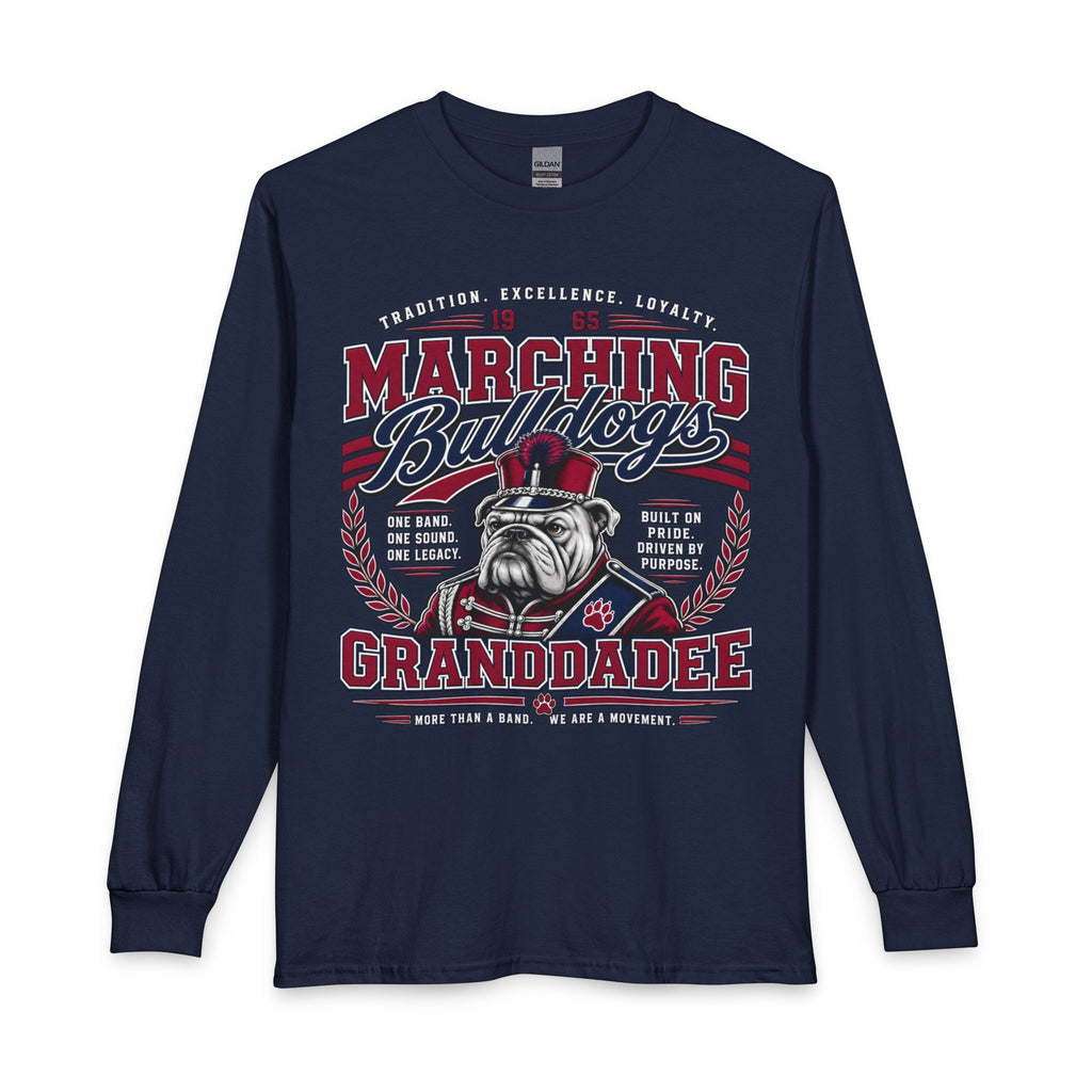 Marching Bulldogs Granddad Tee — Vintage Bulldog Band Long Sleeve (Inspired By: Mr. Wendel Matthews)