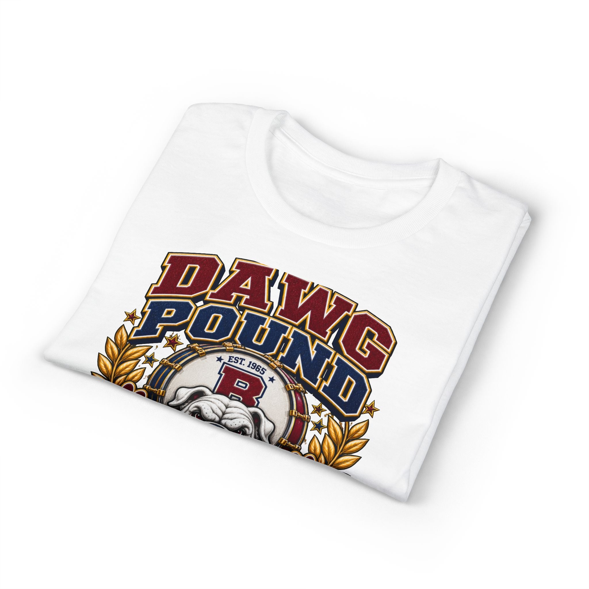 Dawg Pound Grandpa T-Shirt — Retro Bulldog Football Grandpa Tee