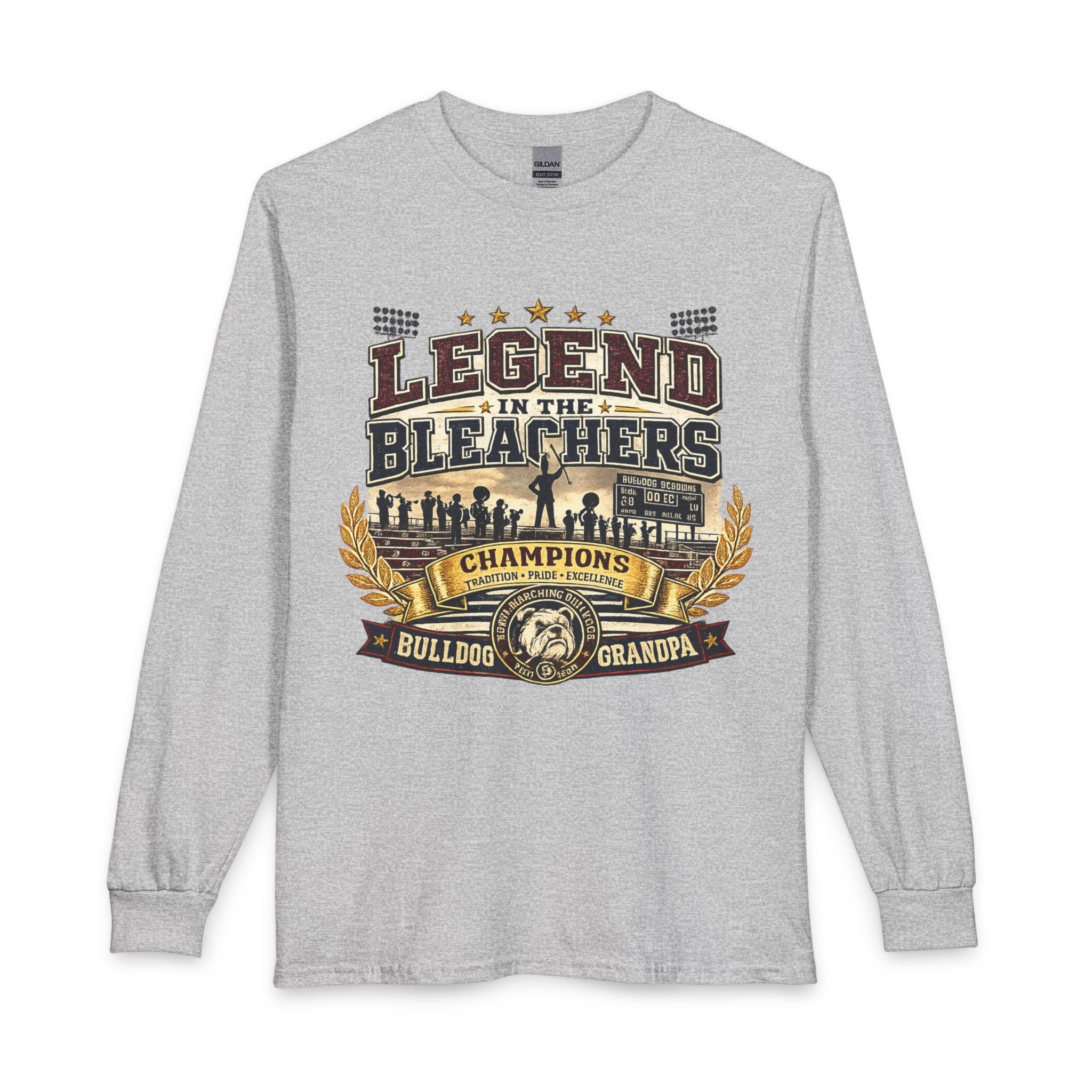 Bulldog Grandpa Champions Tee