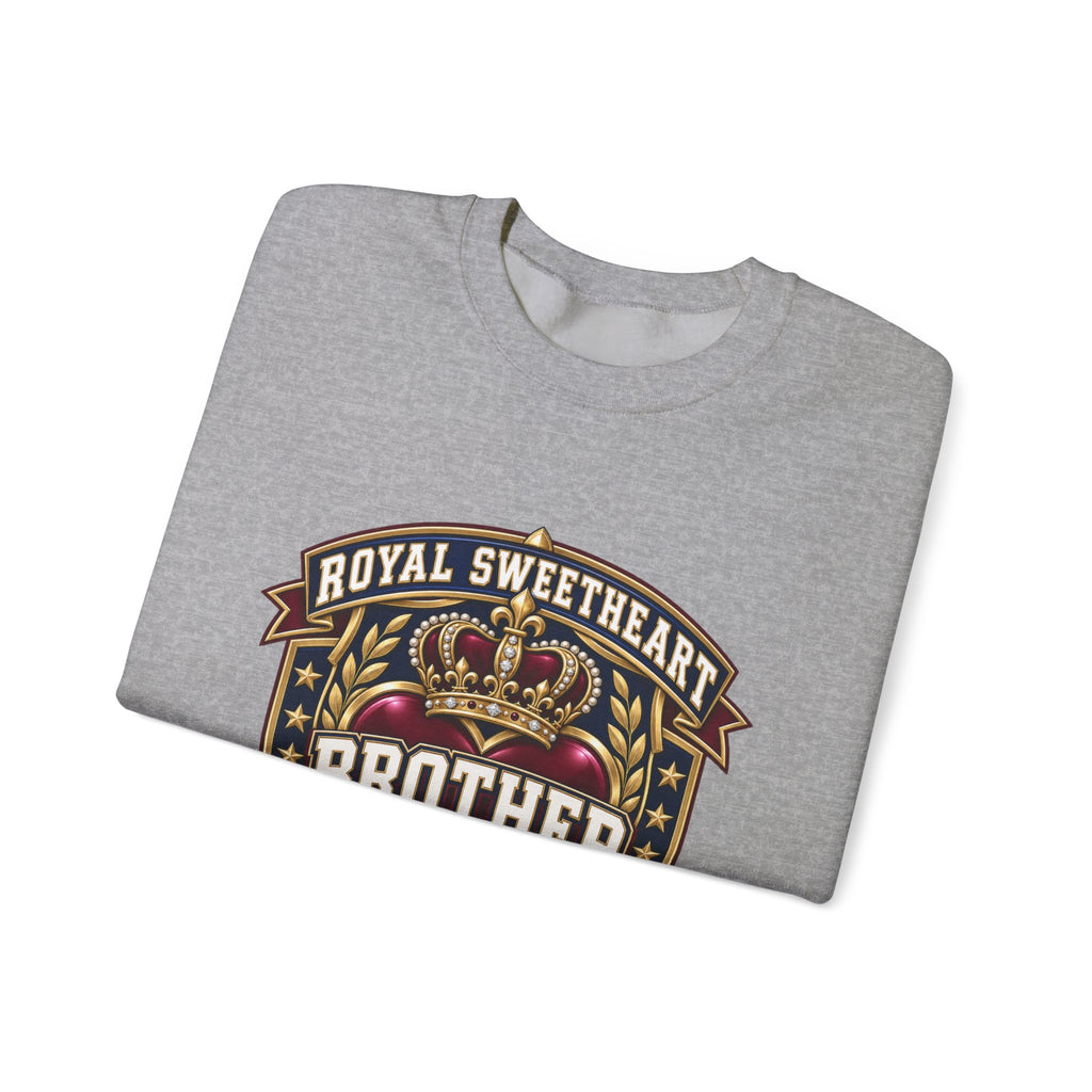 Brother Protection Detail Sweatshirt – Royal Sweetheart Crown Crewneck