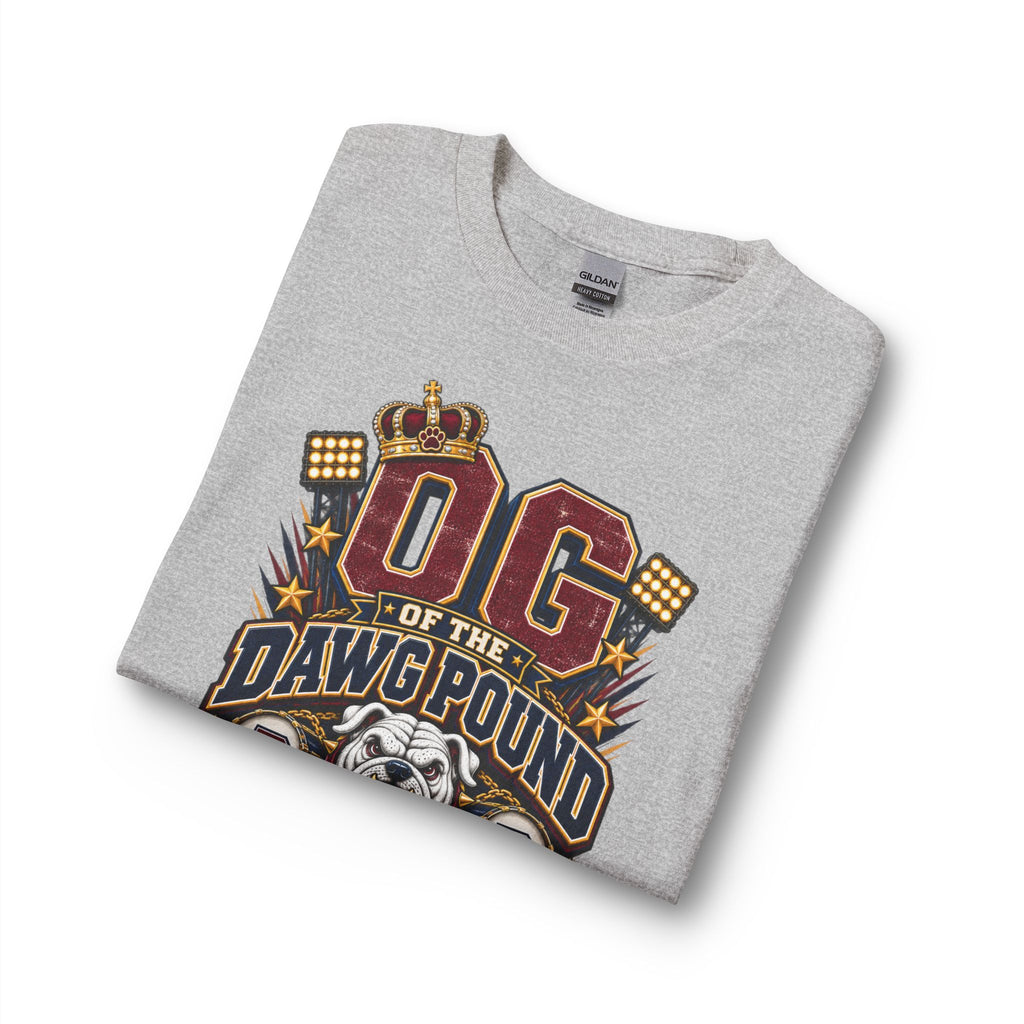 OG of the Dawg Pound Long Sleeve Tee — Dumline Grandma Bulldog Football Fan Shirt