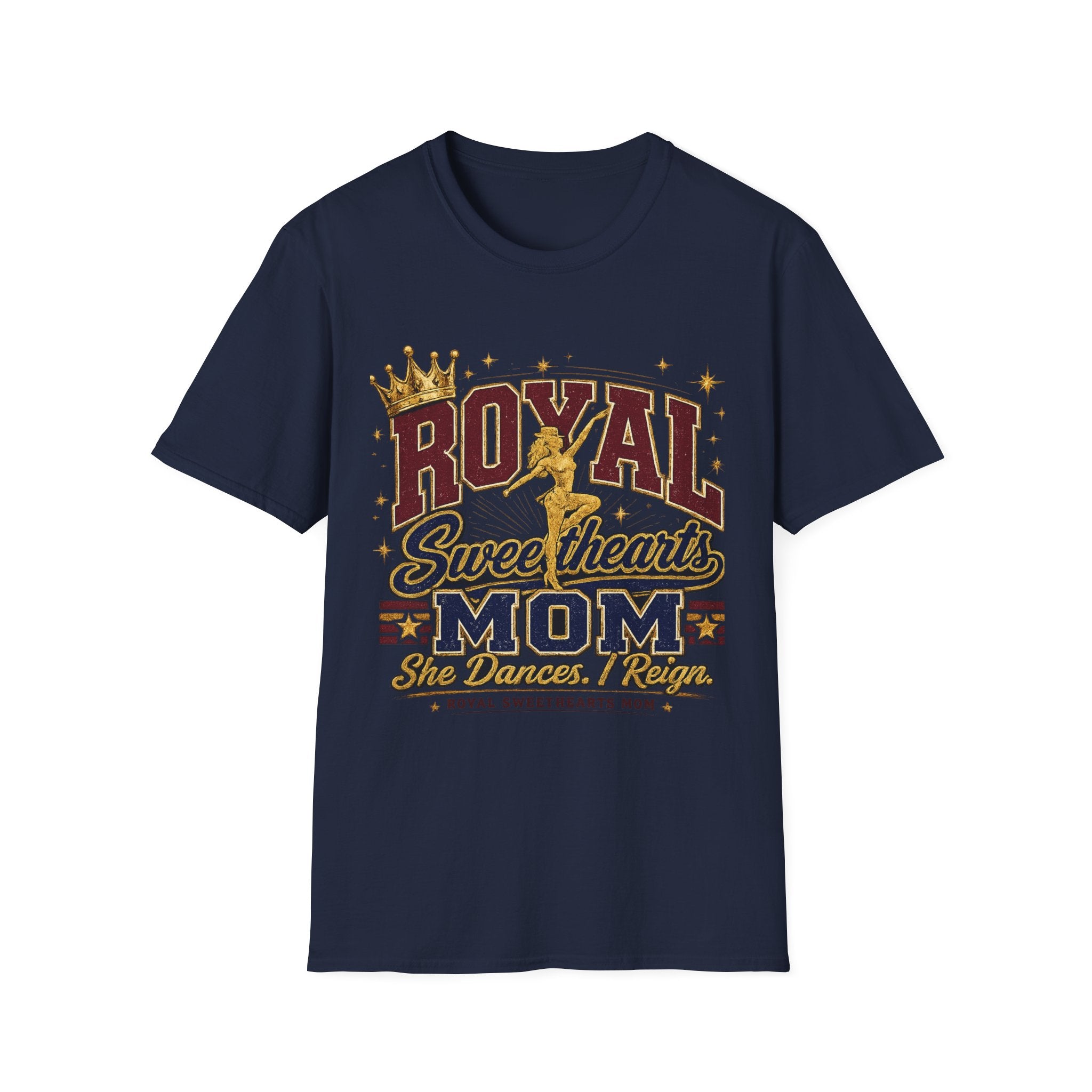 Royal Sweethearts Mom T-Shirt — Crowned Mom Graphic Tee
