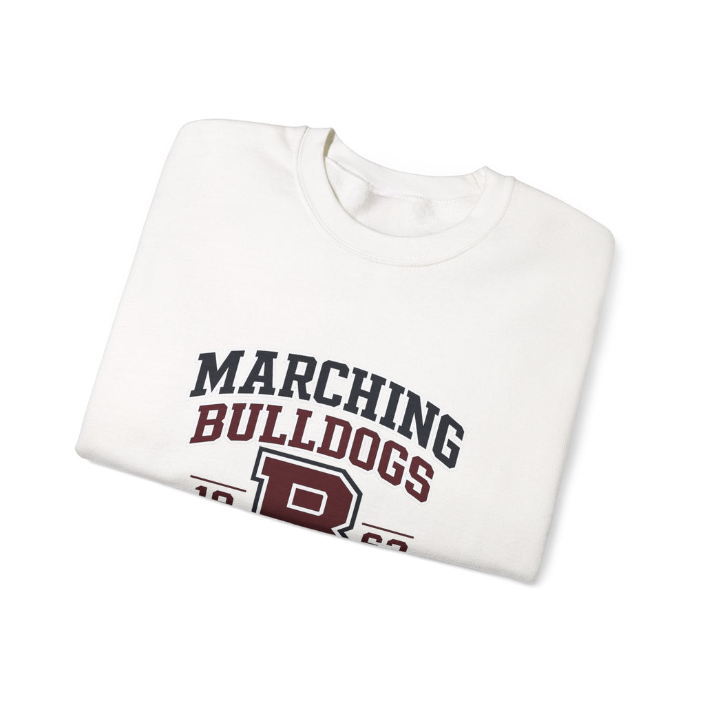 Marching Bulldogs Crewneck Sweatshirt — Vintage Collegiate Band Tee