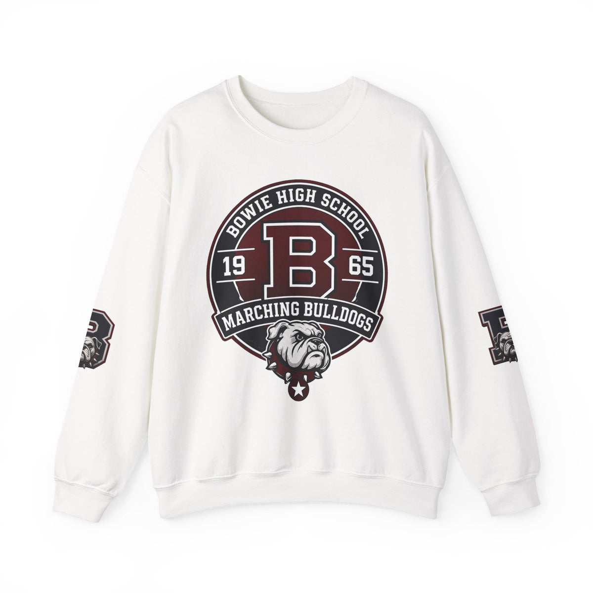 Bowie Marching Bulldogs Crew Neck Sweatshirt