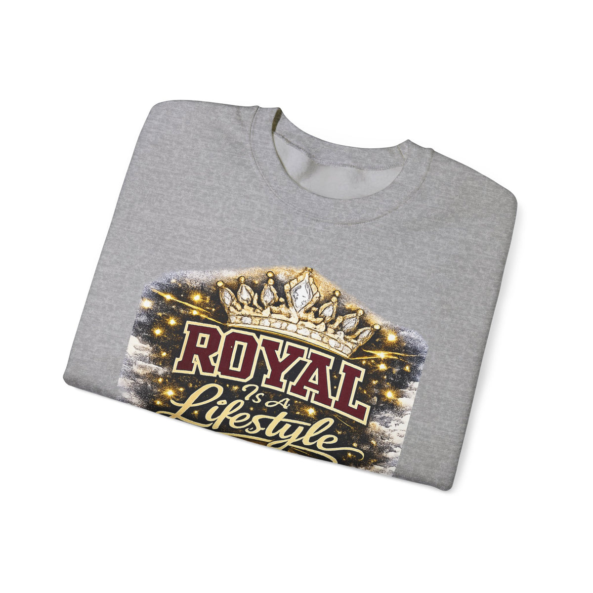 Royal Lifestyle Sweatshirt — Crown Graphic Crewneck