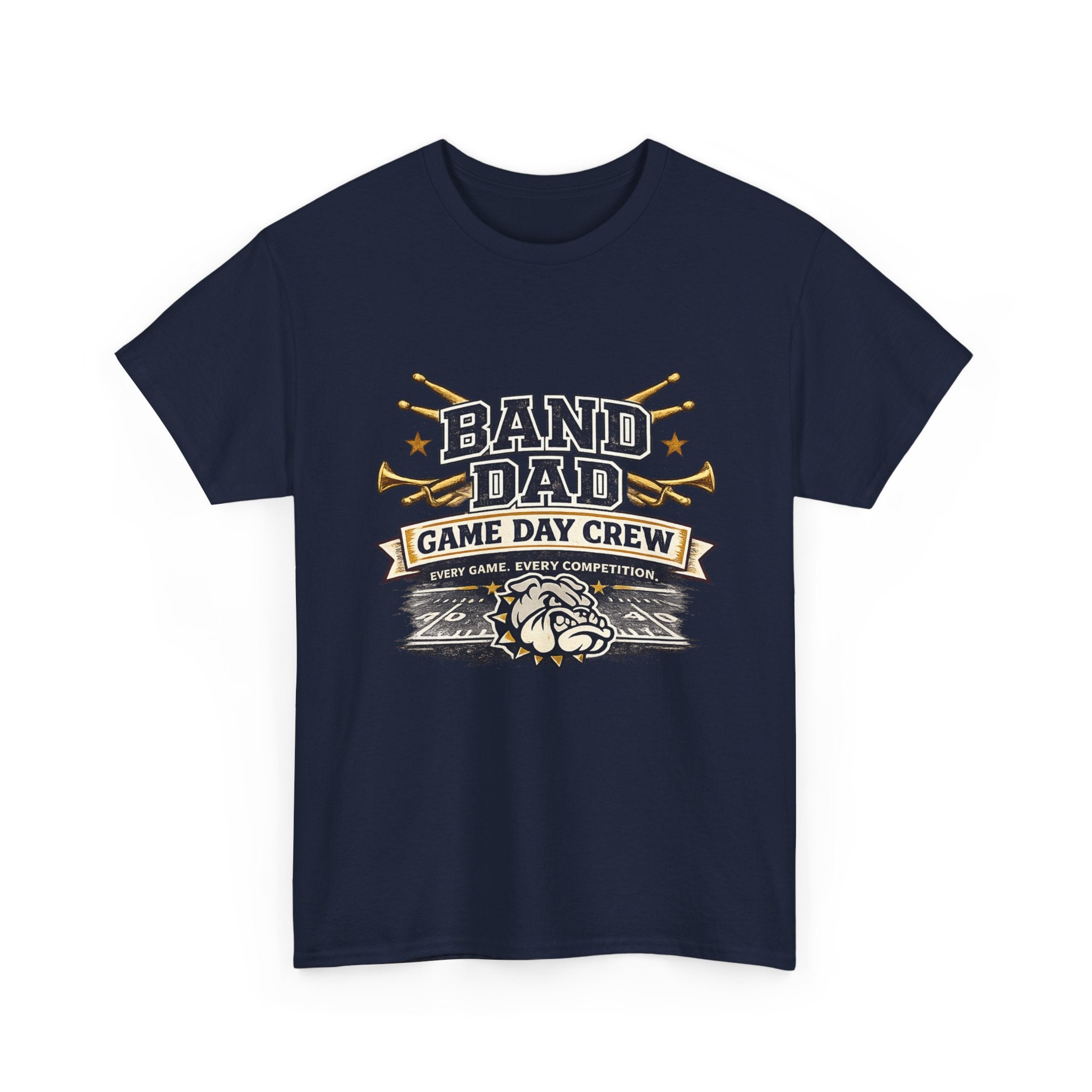 Band Dad T-Shirt – "Game Day Crew" Marching Band Support Tee