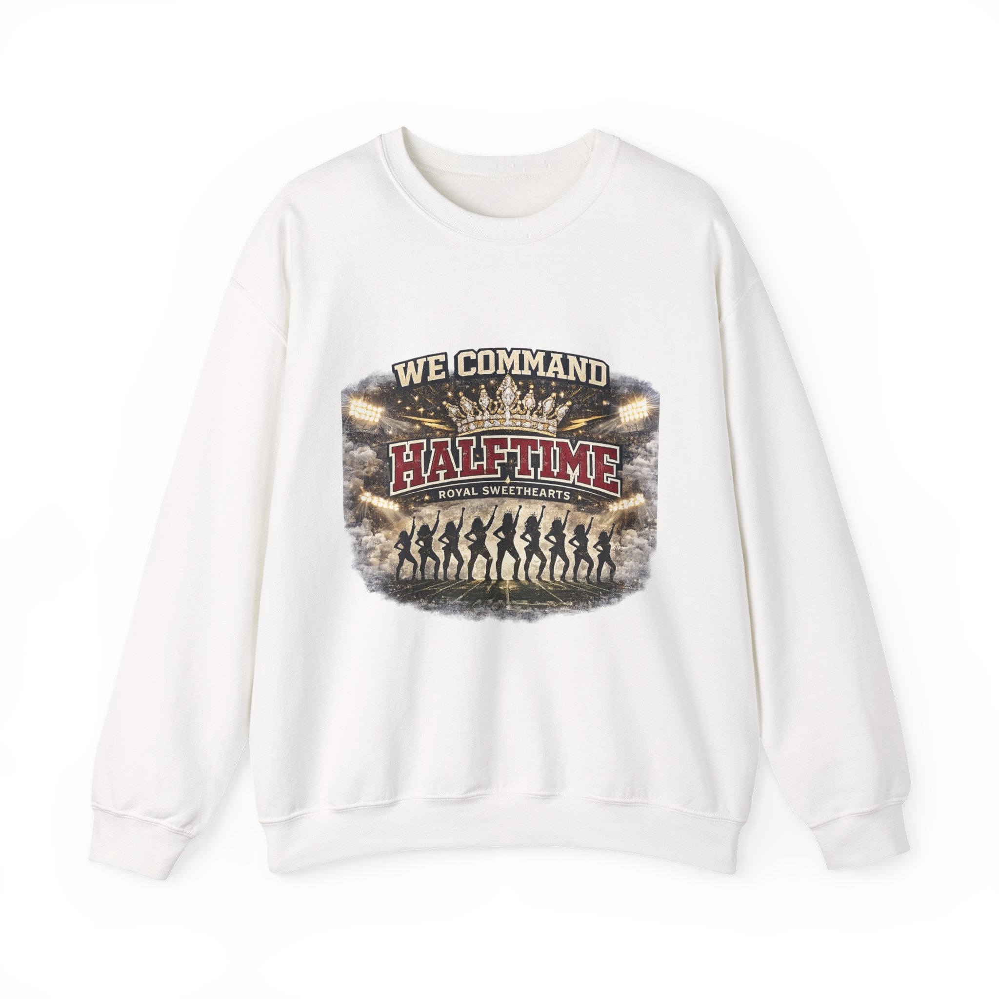 Halftime Command Crewneck Sweatshirt – We Command Halftime Football Design