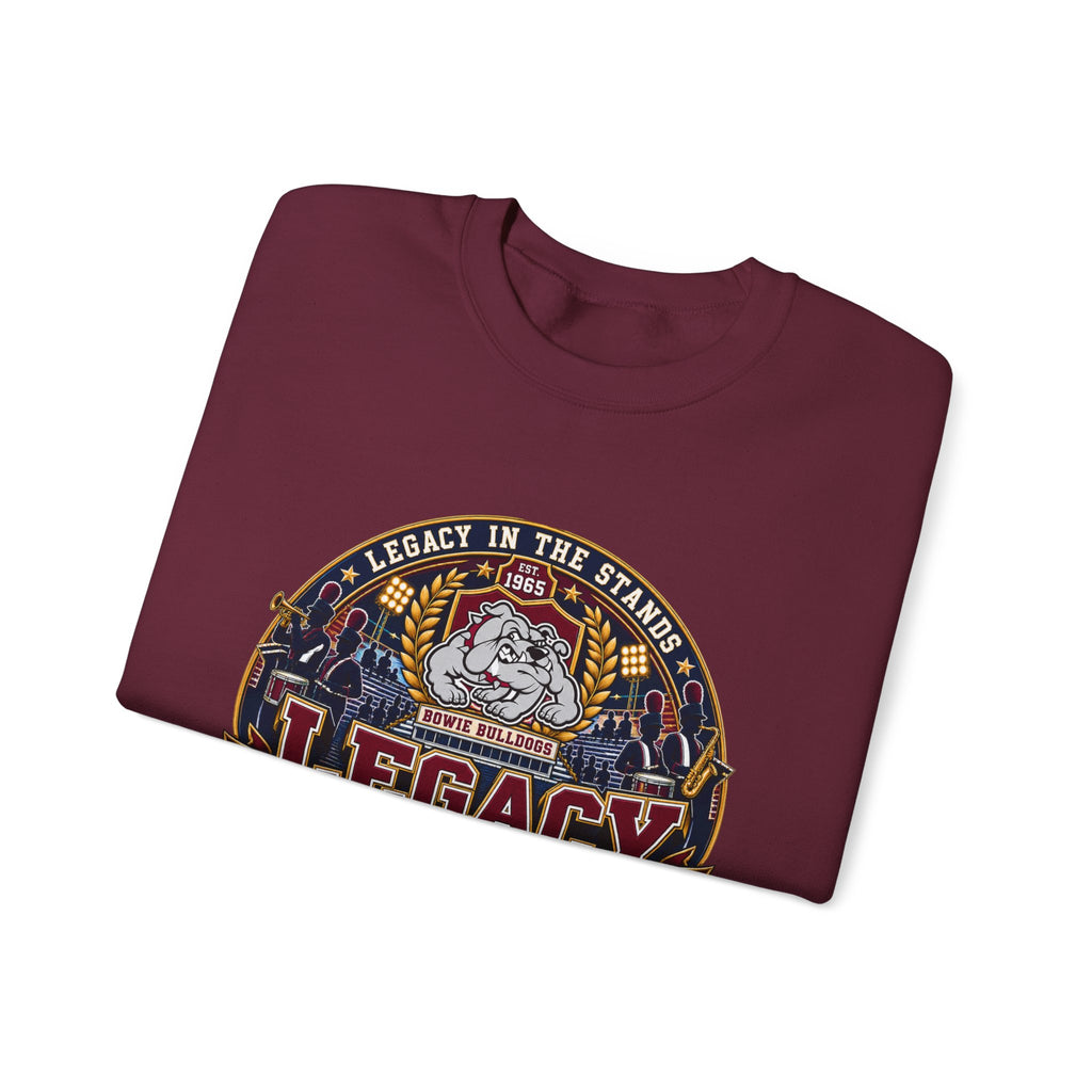 Legacy Band Uncle Crewneck Sweatshirt — Proud Band Uncle Graphic