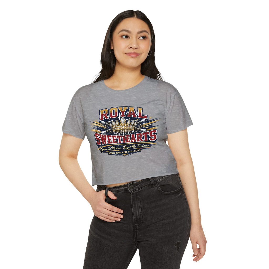 Royal Sweethearts Festival Crop Top — Vintage Band/Parade Graphic Tee