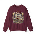 Band Season Is My Season Crewneck Sweatshirt — Proud Band Grandpa Pullover