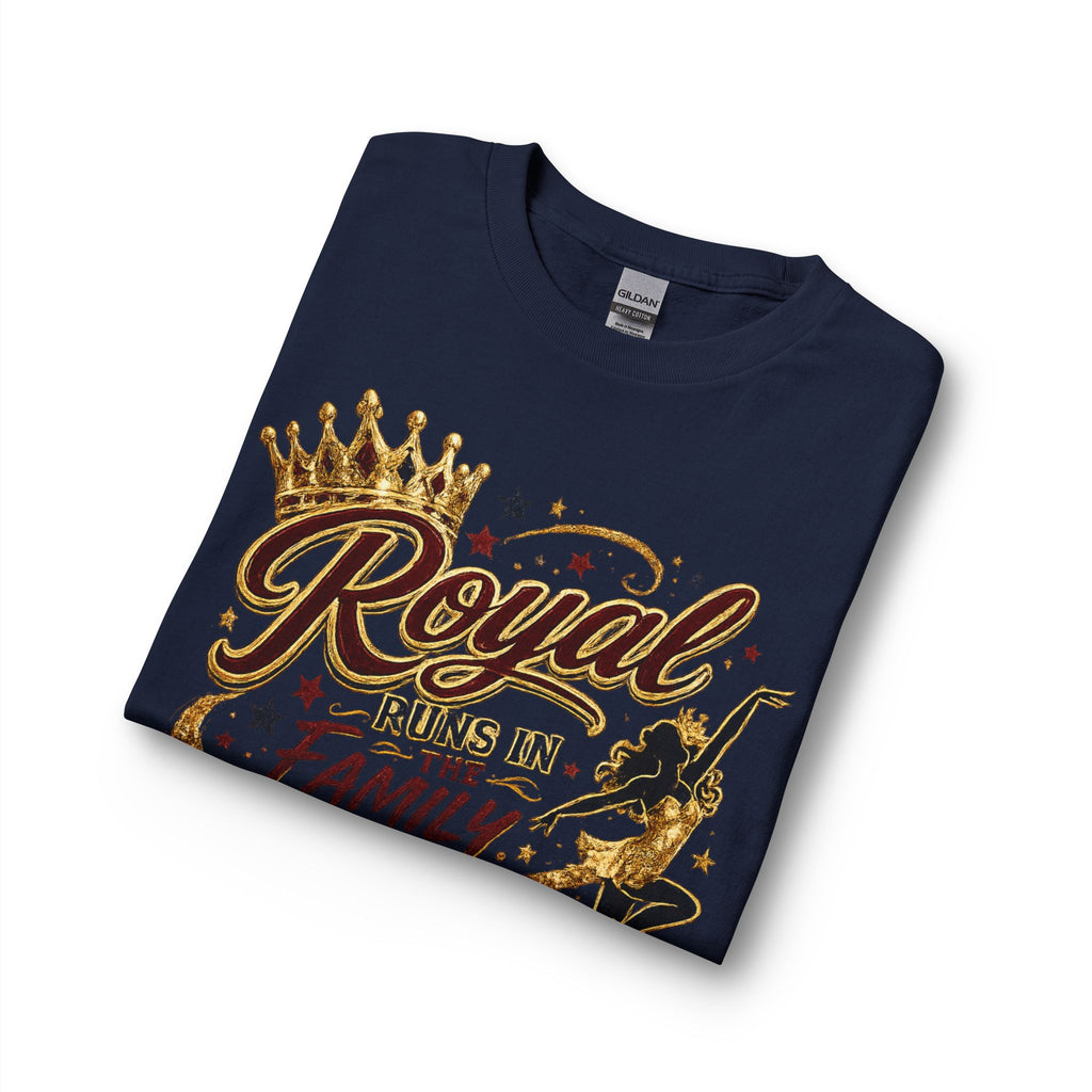 Mom T-Shirt – "Royal Runs in the Family" Long Sleeve Mother’s Day Tee