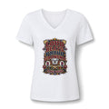 Loud Beats Proud Grandma V-Neck Tee — Rockin' Music Lover Grandma Shirt