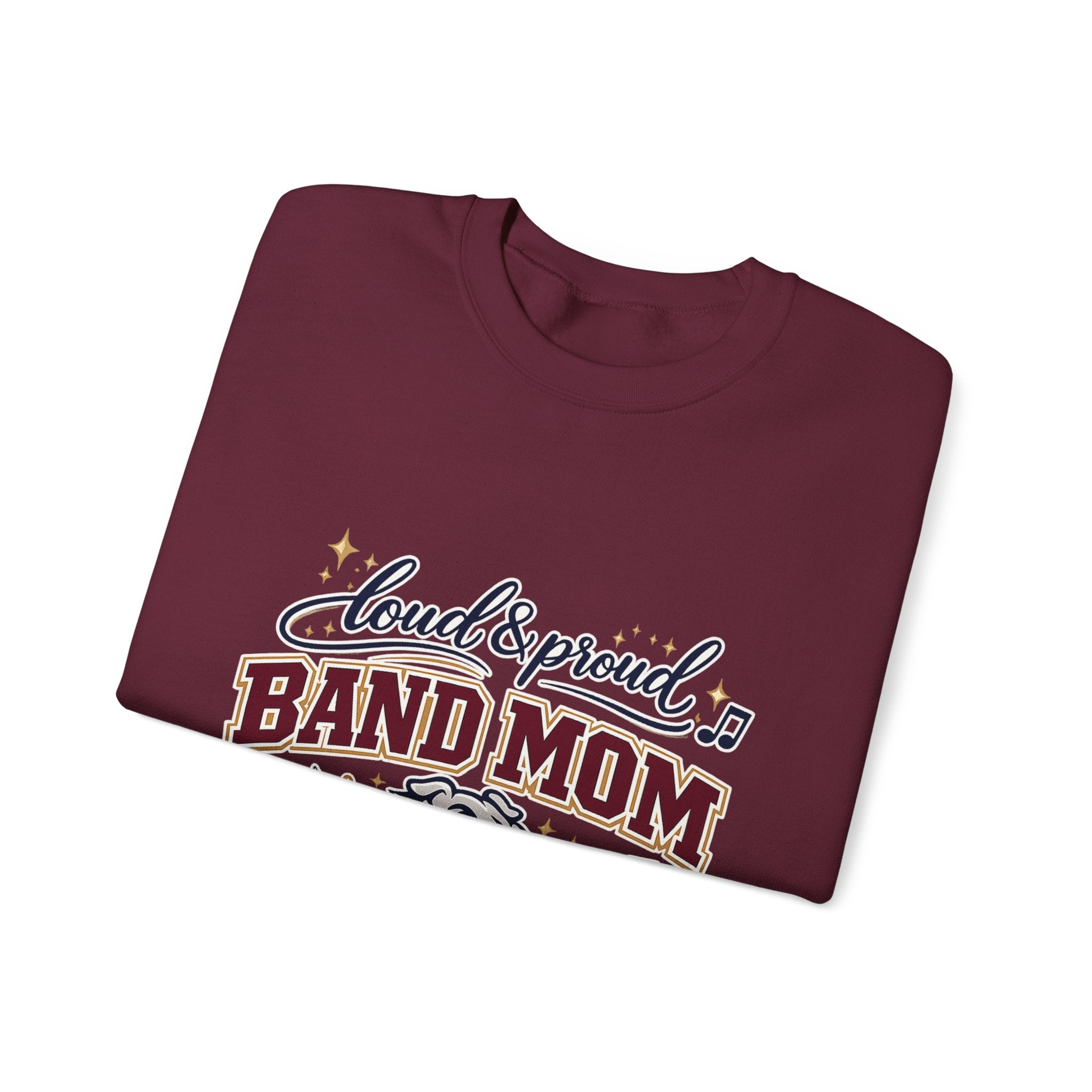 Bowie Bulldogs Mom Crew Neck Sweatshirt