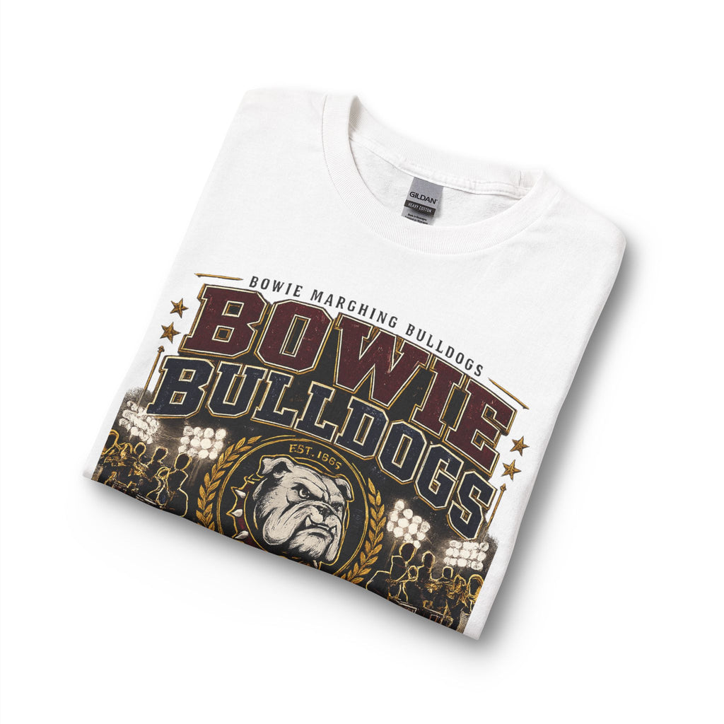Bowie Bulldogs Band Grandpa Long Sleeve Shirt – Vintage Marching Band Grandpa Tee