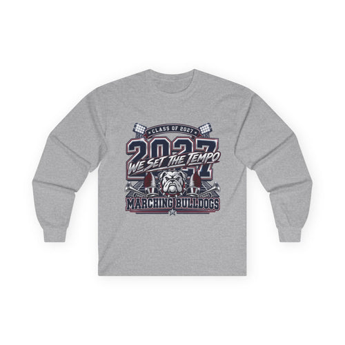 2022 Marching Bulldogs Long Sleeve Tee — "We Set The Tempo" Class of 2022