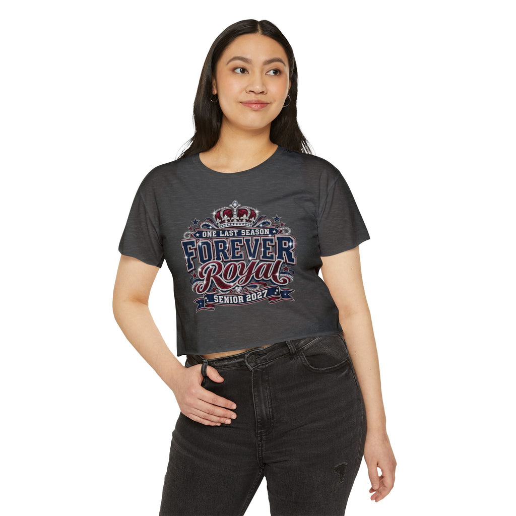 Forever Royal Senior 2027 Crop Top
