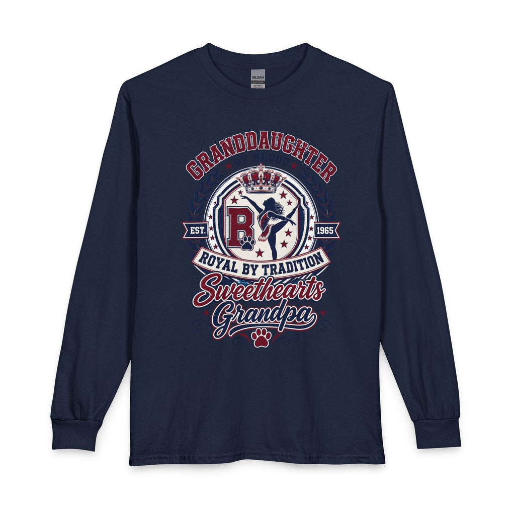 Granddaughter by Blood, Sweethearts Grandpa Long Sleeve T-Shirt